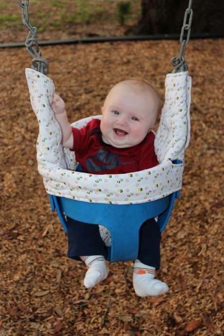 Best ideas about Baby Swing Cover
. Save or Pin Baby BeeHaven Swingin’ Smart Bucket Swing Cover Review Now.