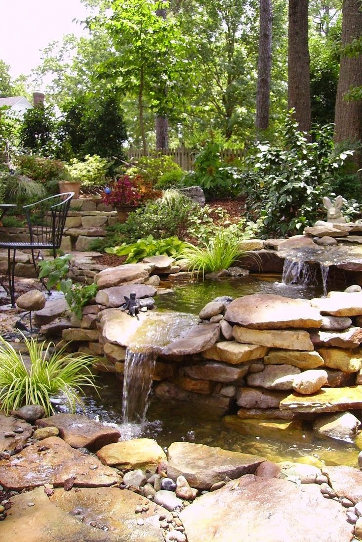 Best ideas about Backyard Waterfall Ideas
. Save or Pin Top 17 Brick & Rock Garden Waterfall Designs – Start An Now.