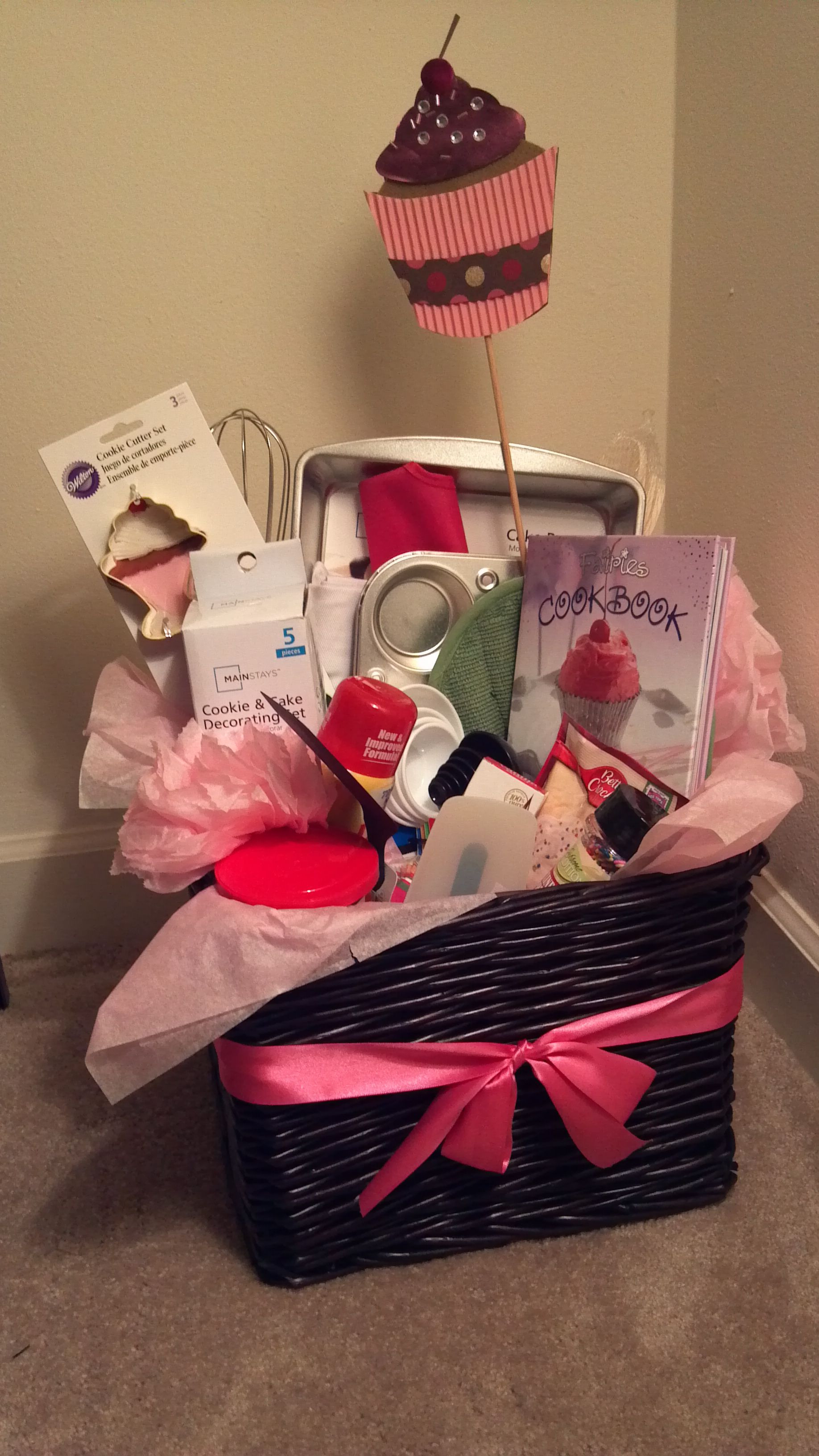 Best ideas about Baking Gift Baskets Ideas
. Save or Pin Kids baking basket for silent auction … Now.