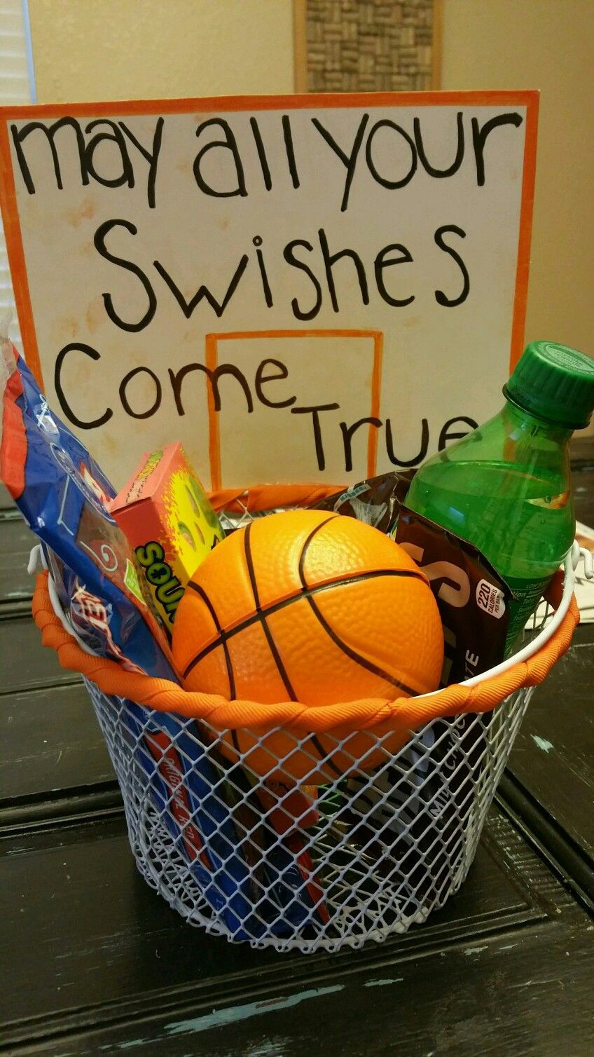 Best ideas about Basketball Gift Ideas
. Save or Pin May all your swishes e true Basketball t basket We Now.