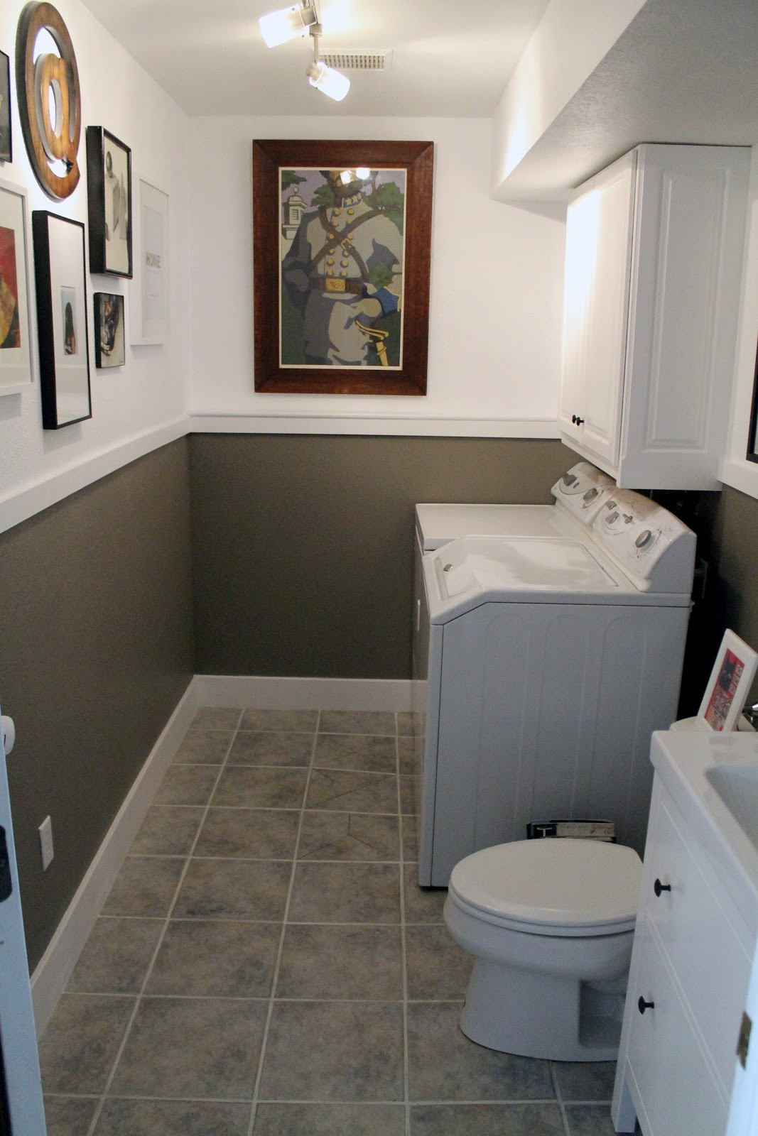 Best ideas about Bathroom Laundry Room
. Save or Pin Laundry Room Half Bath Before and Afters Chris Loves Julia Now.