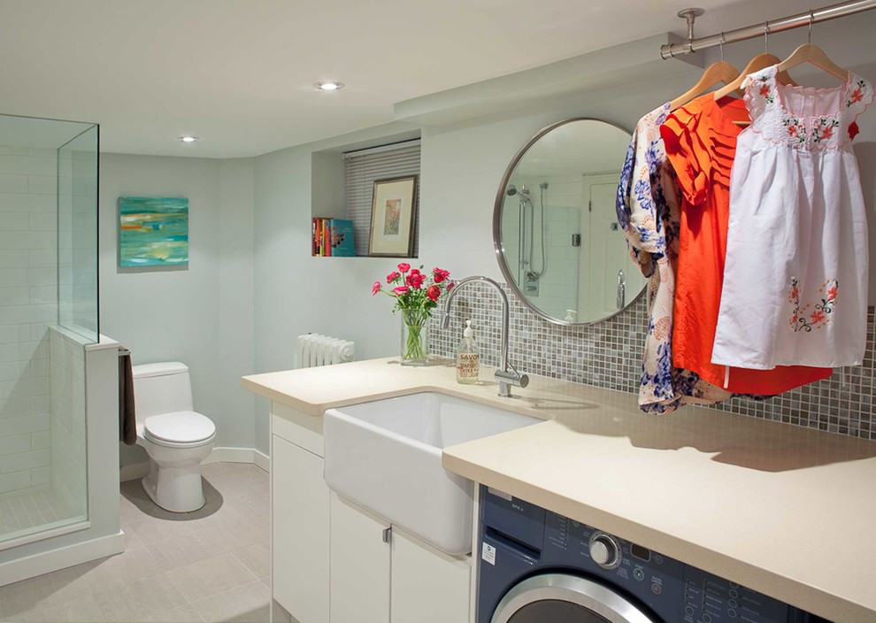 Best ideas about Bathroom Laundry Room
. Save or Pin 24 Basement Bathroom Designs Decorating Ideas Now.