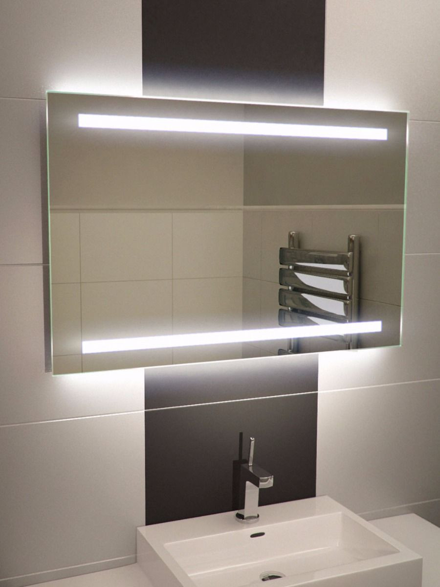 Best ideas about Bathroom Mirror With Lights
. Save or Pin Lumin Wide LED Light Bathroom Mirror Now.