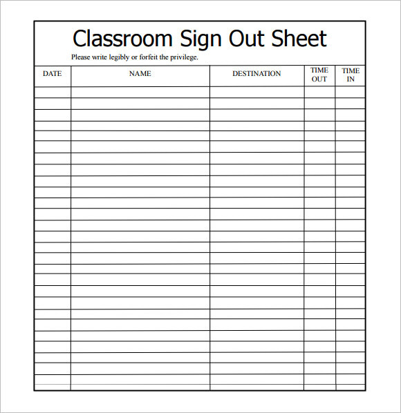 Best ideas about Bathroom Sign Out Sheet
. Save or Pin classroom sign out sheets bathroom Now.