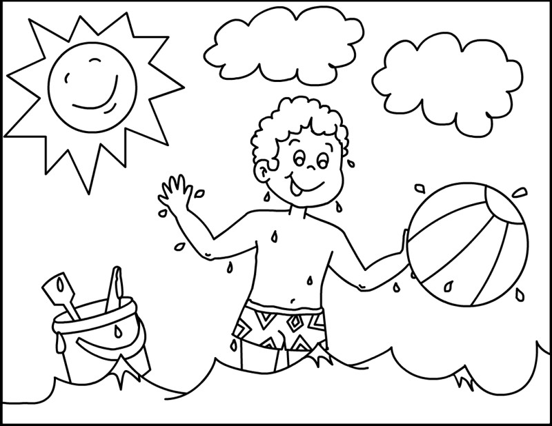 Best ideas about Beach Preschool Coloring Sheets
. Save or Pin Preschool Beach Coloring Pages Coloring Home Now.