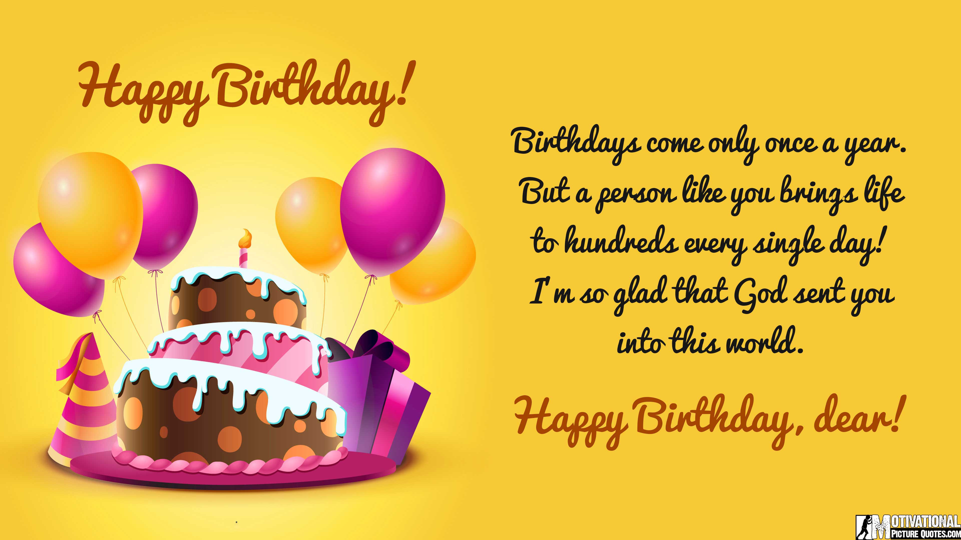 Best ideas about Best Birthday Quotes
. Save or Pin 35 Inspirational Birthday Quotes Now.