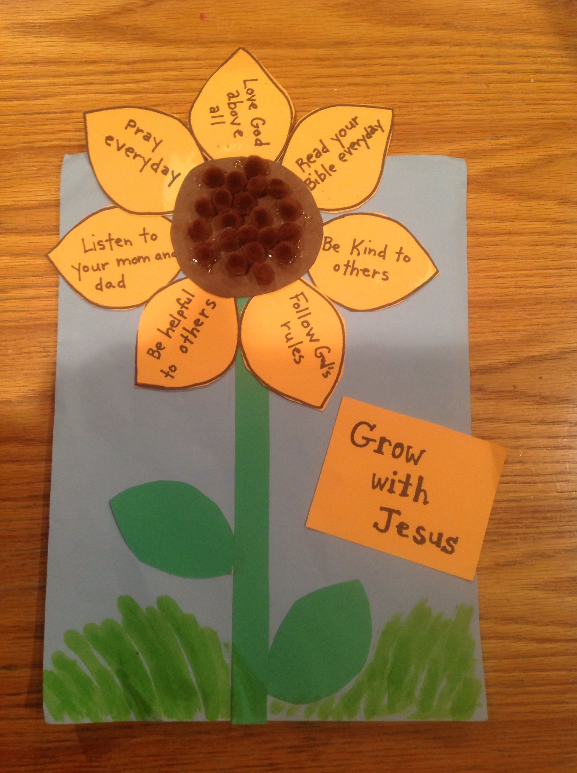 Best ideas about Bible Crafts For Preschoolers Free
. Save or Pin Grow with Jesus Bible Craft by Let Now.