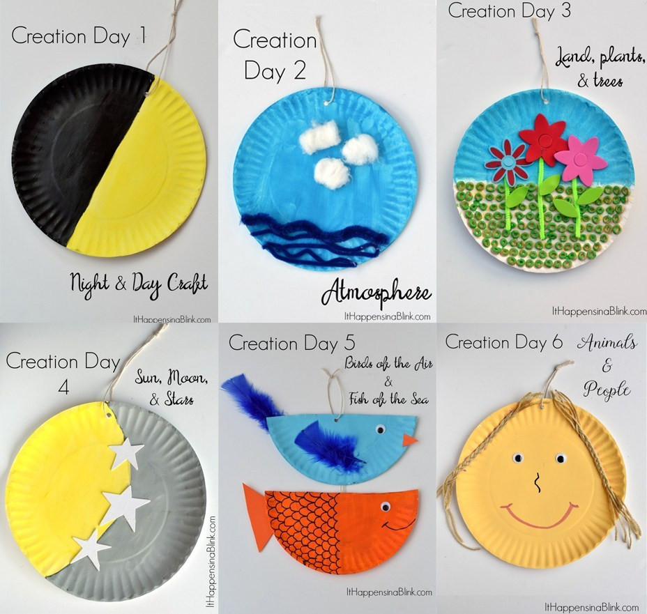 Best ideas about Bible Crafts For Preschoolers
. Save or Pin 7 Days of Creation Craft Sunday School Godly La s Now.