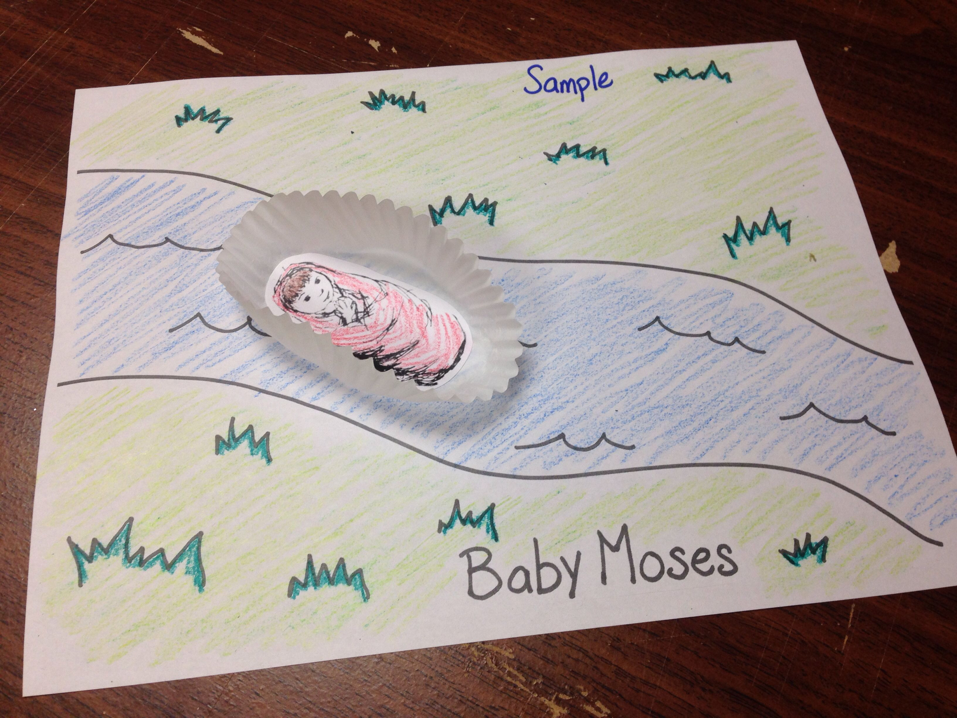Best ideas about Bible Crafts For Preschoolers
. Save or Pin Baby Moses in basket craft for Toddlers Now.