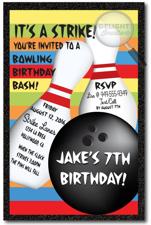 Best ideas about Birthday Bowling Invitations
. Save or Pin Bowling Birthday Party Invitations For Boys Strike Out Now.