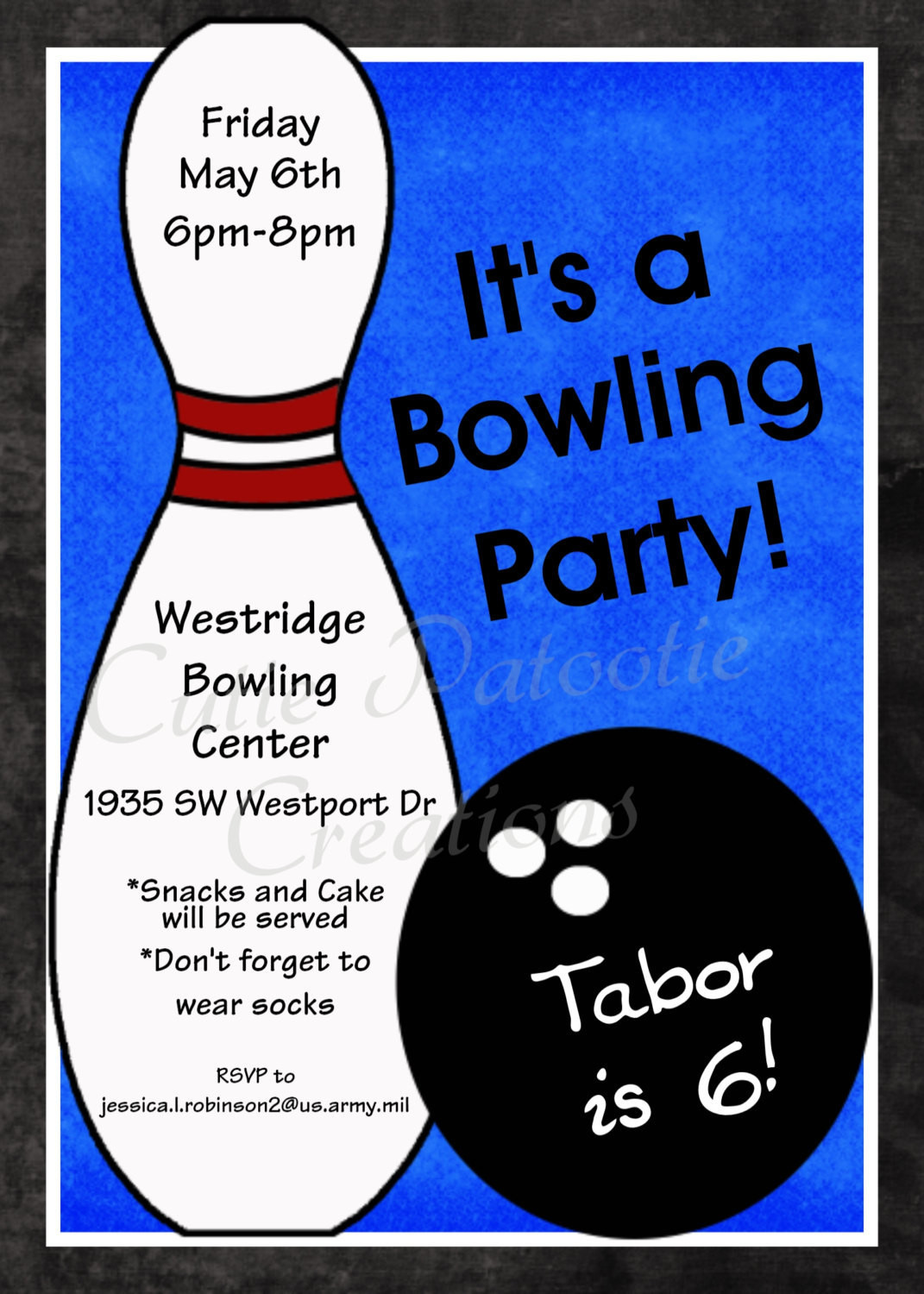 Best ideas about Birthday Bowling Invitations
. Save or Pin Bowling Birthday Invitation Printable or Printed Party Invite Now.
