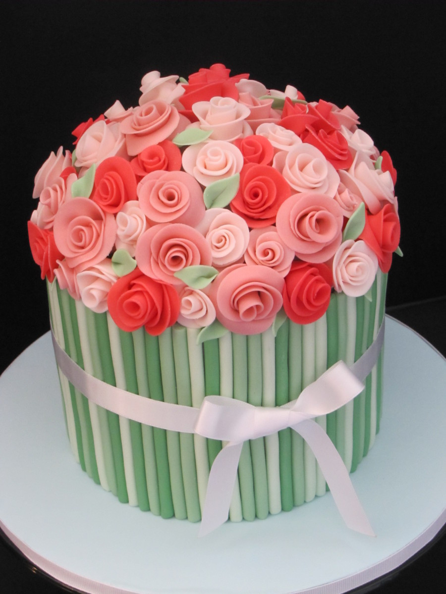 Best ideas about Birthday Cake And Flowers
. Save or Pin Flower Bouquet Birthday Cake Cake Decorating munity Now.