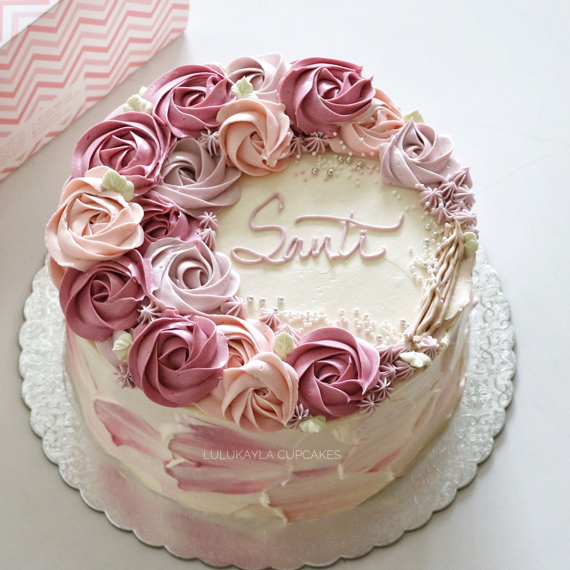 Best ideas about Birthday Cake And Flowers
. Save or Pin Flower buttercream cake Buttercream flower cake Now.