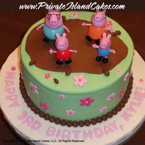 Best ideas about Birthday Cake For 3 Years Old Girl
. Save or Pin Peppa Pig inspired cake for 3 year old girl s birthday Now.