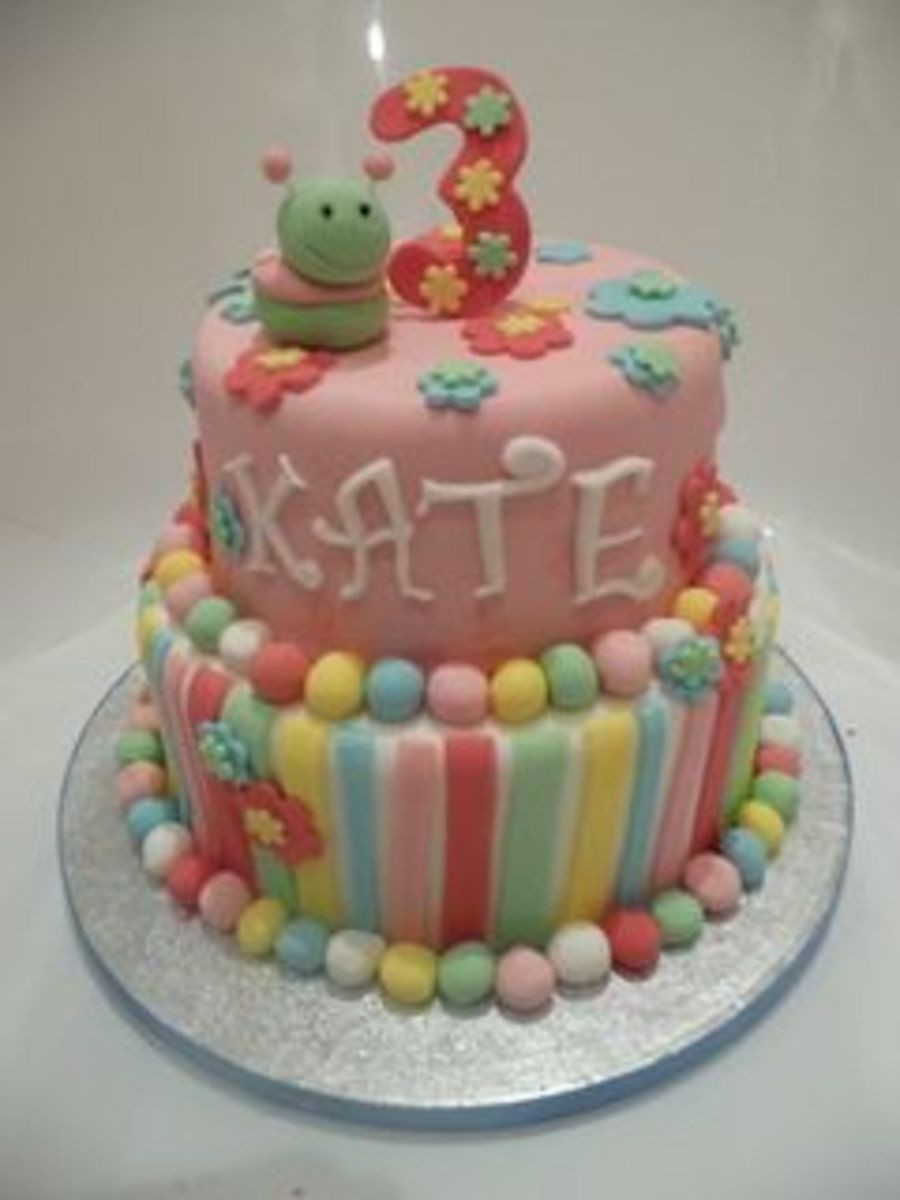 Best ideas about Birthday Cake For 3 Years Old Girl
. Save or Pin 3 Year Old Girl s Birthday Cake CakeCentral Now.