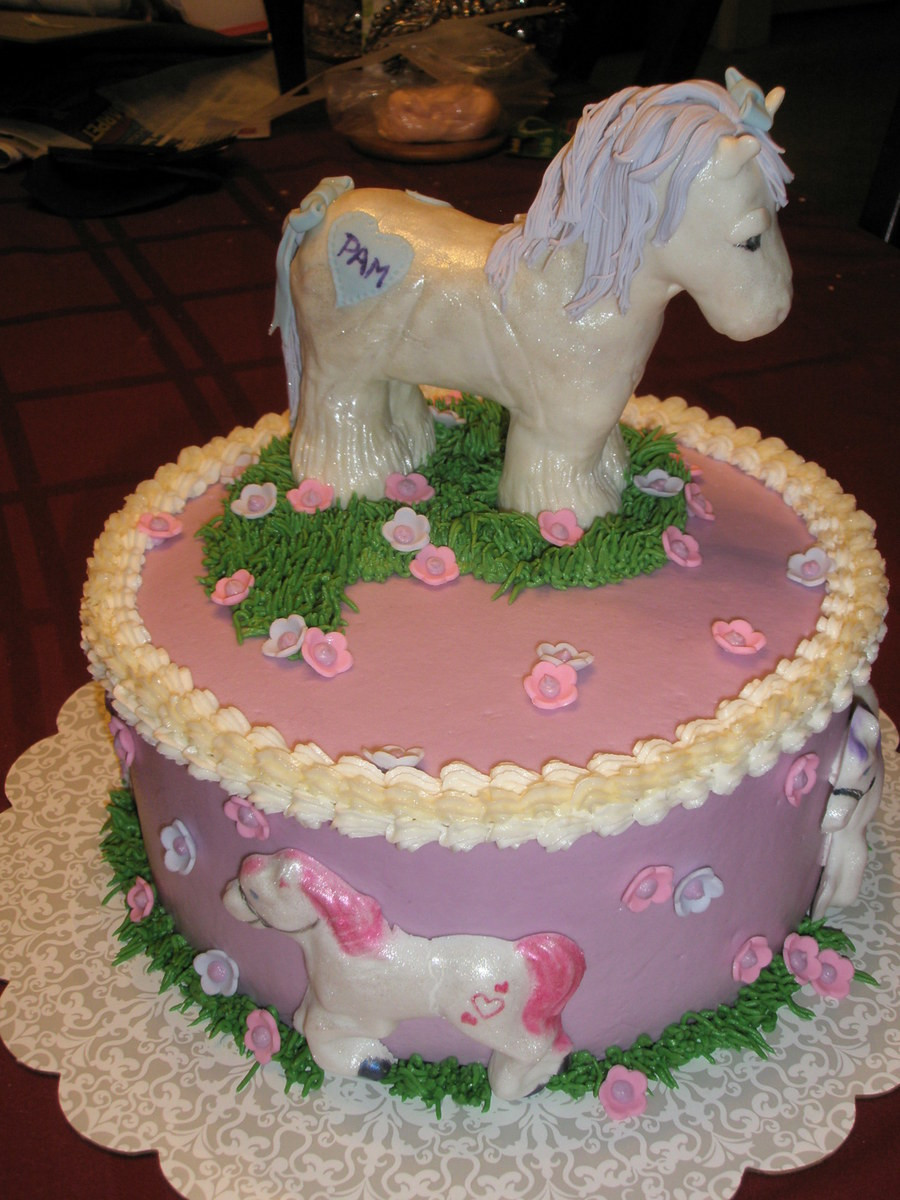 Best ideas about Birthday Cake For 3 Years Old Girl
. Save or Pin Cute Pony Cake CakeCentral Now.