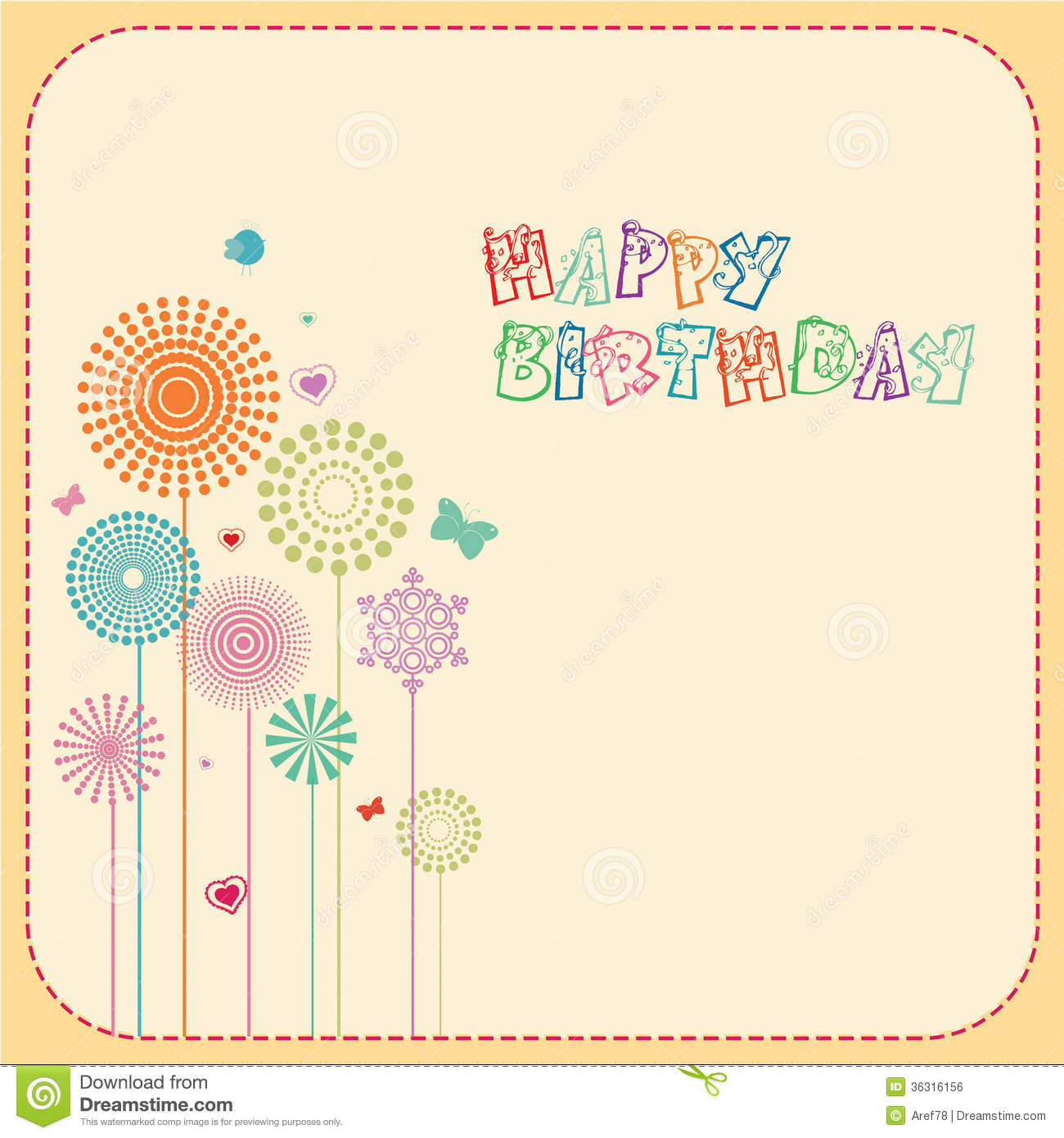 Best ideas about Birthday Card Background
. Save or Pin Happy birthday card stock illustration Illustration of Now.