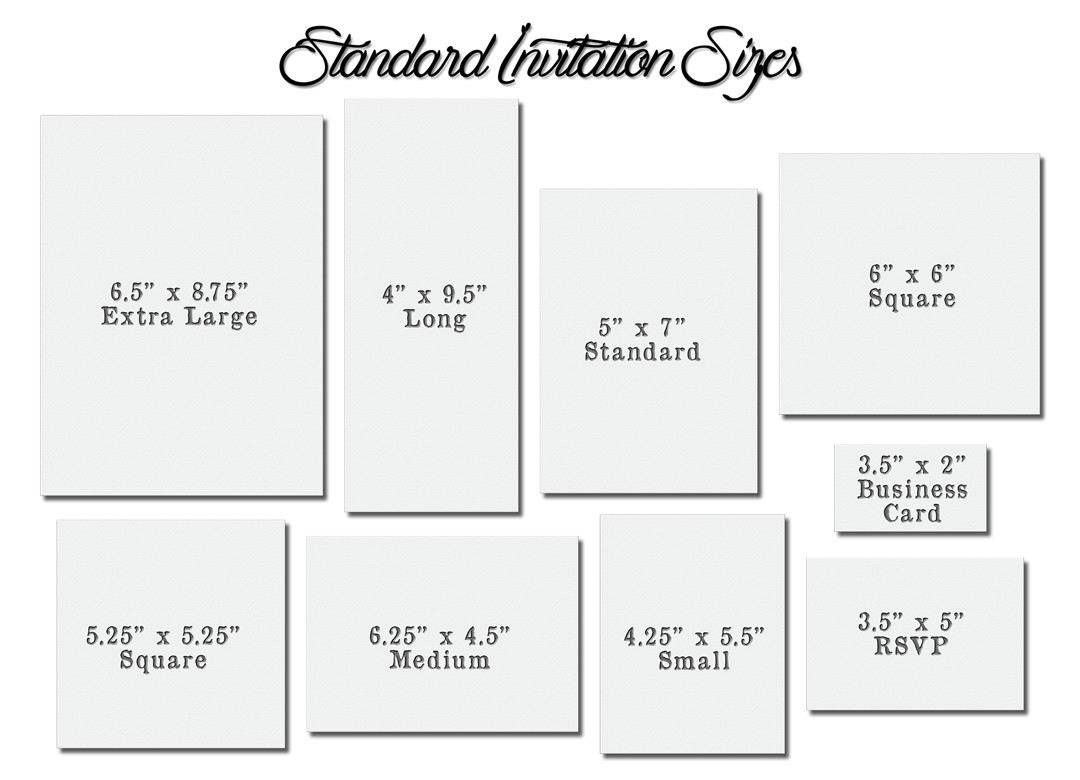 Best ideas about Birthday Card Dimensions
. Save or Pin Invitation Card Size Now.