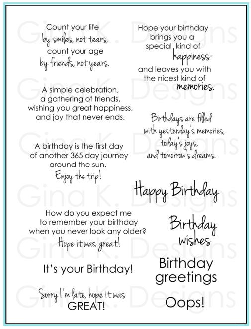 Best ideas about Birthday Card Verses
. Save or Pin 25 best ideas about Greeting card sentiments on Pinterest Now.