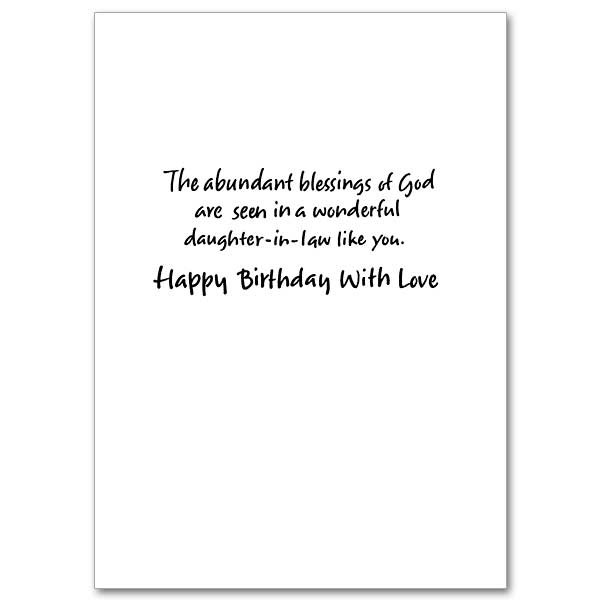 Best ideas about Birthday Card Verses
. Save or Pin With Love Daughter in Law on Your Birthday Daughter in Now.