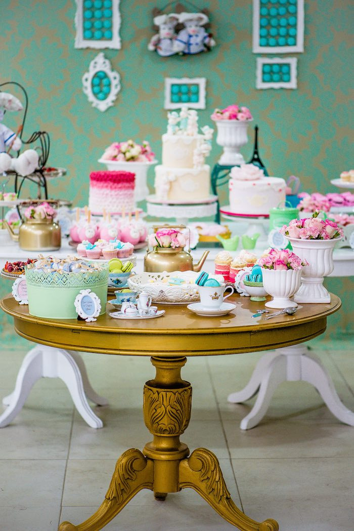 Best ideas about Birthday Decor Ideas
. Save or Pin Kara s Party Ideas French Patisserie Baking Themed Now.