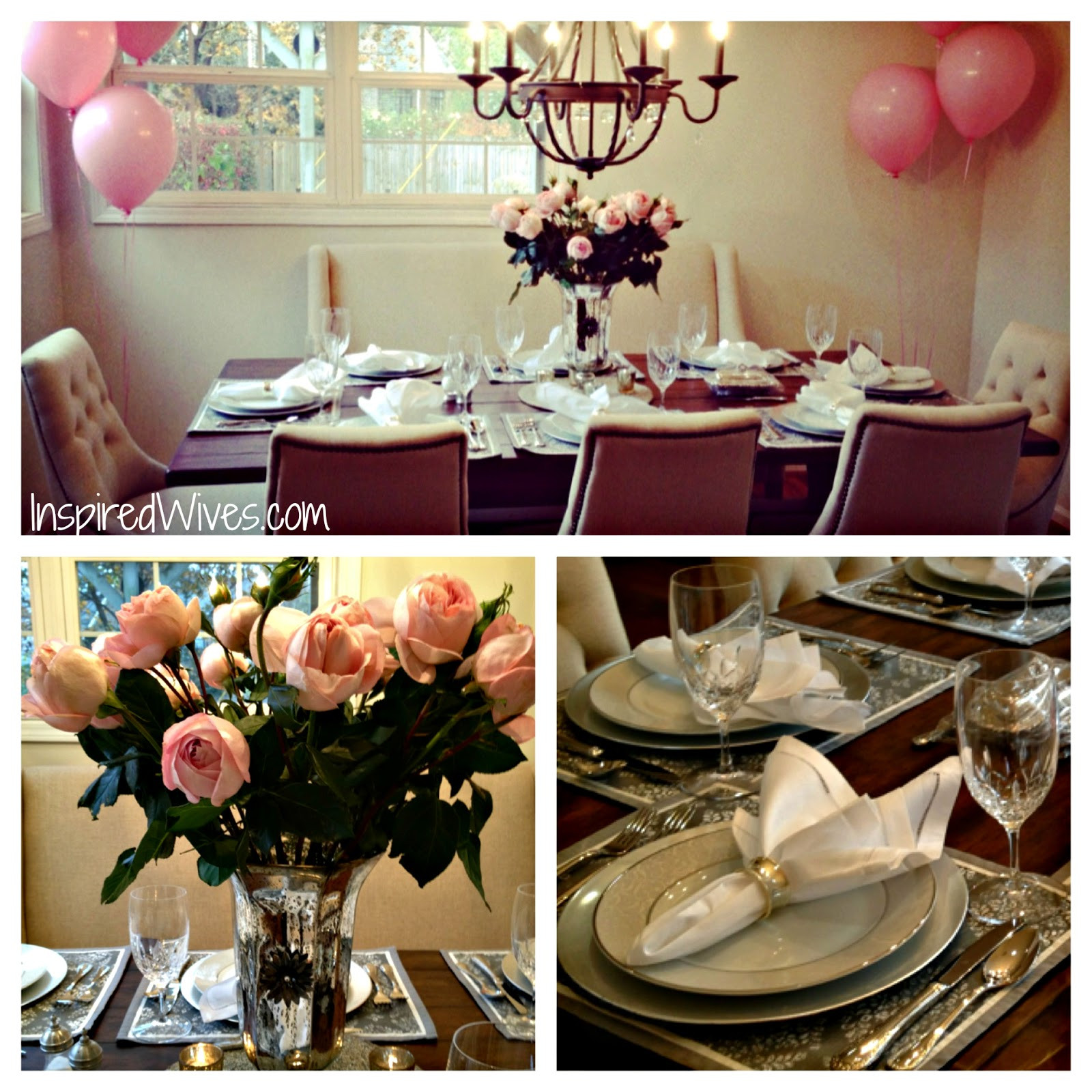 Best ideas about Birthday Dinner Ideas For Adults
. Save or Pin Inspired I Dos Elegant Dinner Party Think Pink Now.