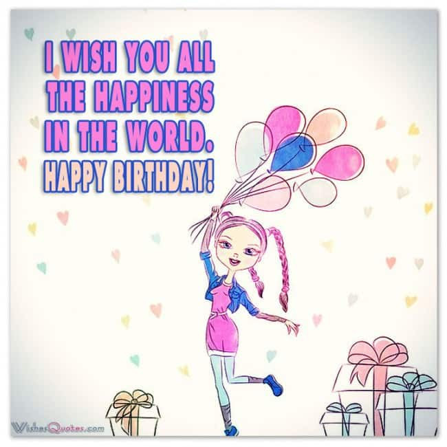 Best ideas about Birthday E-card
. Save or Pin Happy Birthday Greeting Cards – WishesQuotes Now.