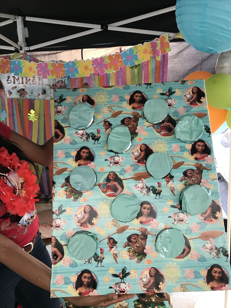 Best ideas about Birthday Party Activities
. Save or Pin Punch a hole win a prize game Moana party Now.