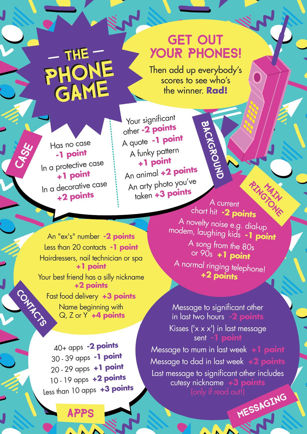 Best ideas about Birthday Party Games For Girls
. Save or Pin Free printable Easy simple "The Phone Game" Hen party Now.