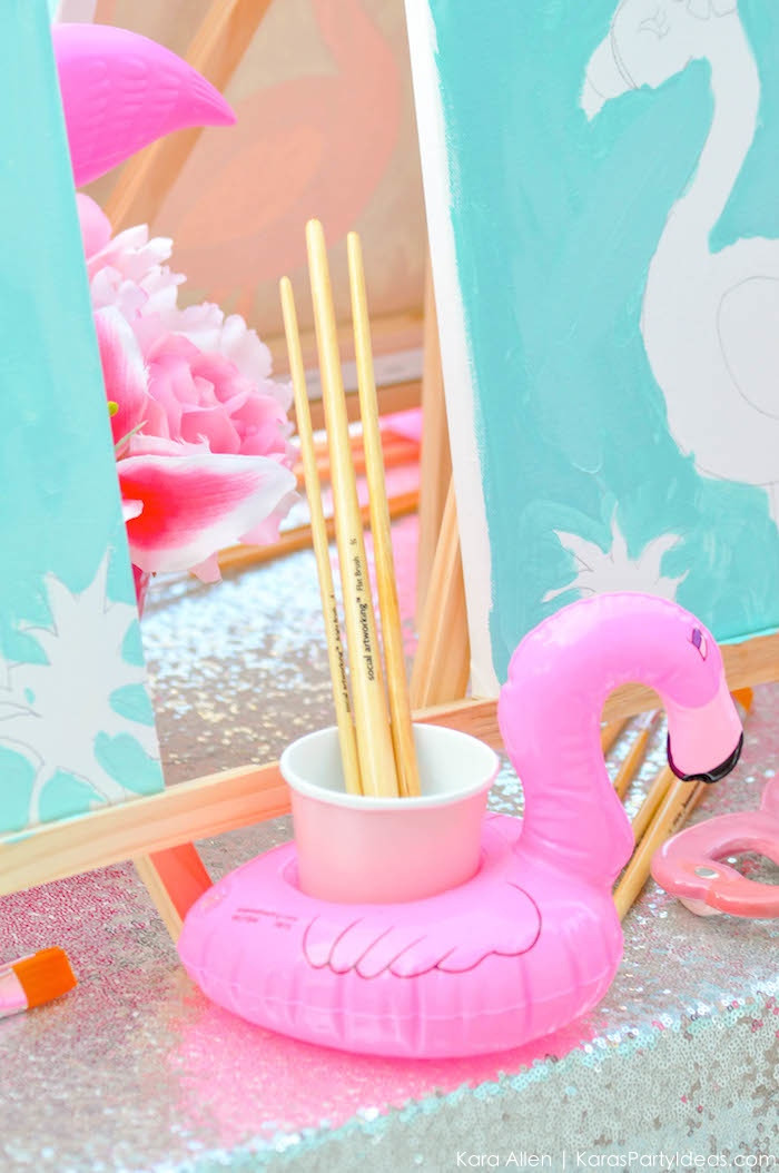 Best ideas about Birthday Pool Party
. Save or Pin Kara s Party Ideas Flamingo Pool Art Summer Birthday Now.