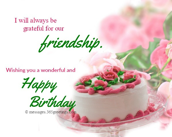 Best ideas about Birthday Wishes To My Friend
. Save or Pin Happy Birthday Wishes For Friends 365greetings Now.