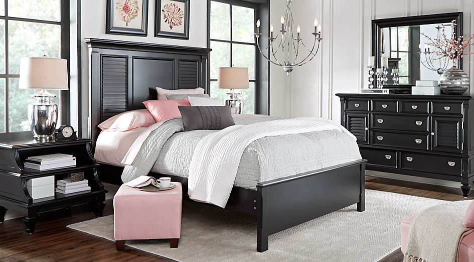 Best ideas about Black Bedroom Set
. Save or Pin Belmar Black 7 Pc Queen Bedroom Queen Bedroom Sets Colors Now.