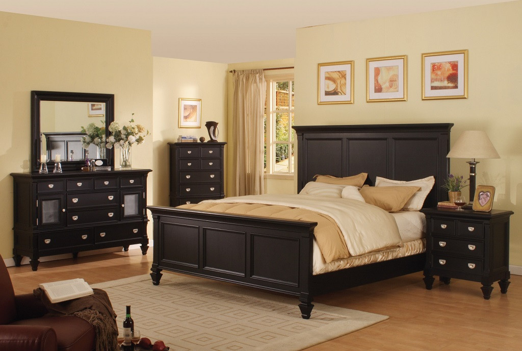 Best ideas about Black Bedroom Set
. Save or Pin Adelaide Black Bedroom Set Furtado Furniture Now.