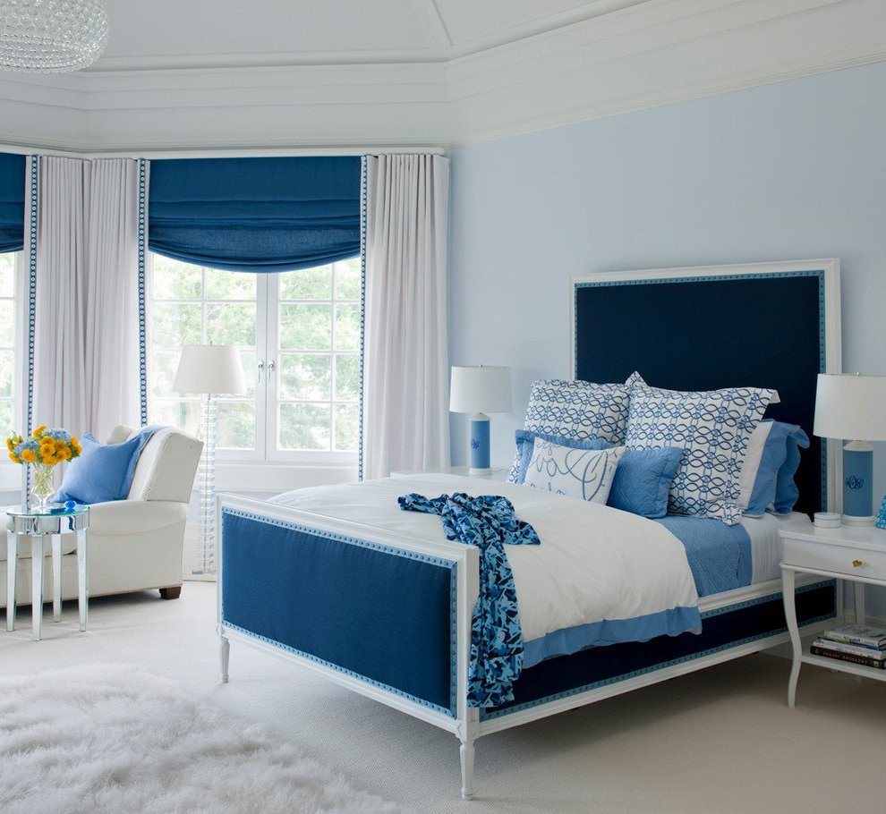 Best ideas about Blue And White Bedroom
. Save or Pin Your Bedroom Air Conditioning Can Make or Break Your Decor Now.