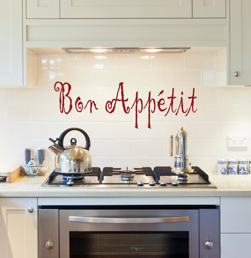 Best ideas about Bon Appetit Kitchen Decor
. Save or Pin Bon Appetit Kitchen Wall Decal Kitchen Decor Wall Decal Now.