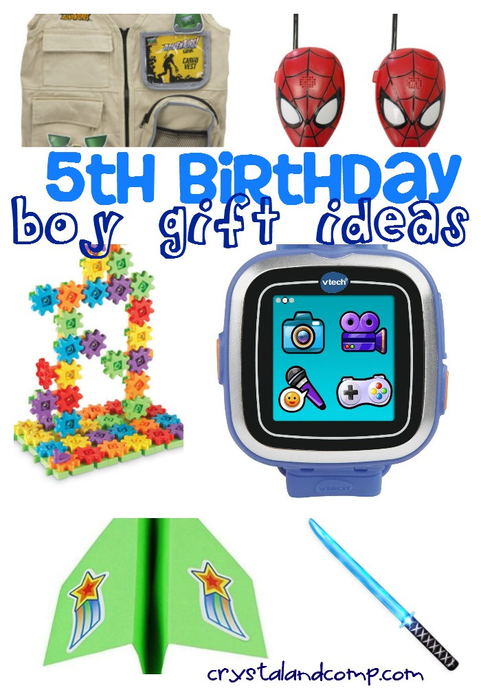 Best ideas about Boy Birthday Gifts Ideas
. Save or Pin Boy Gift Ideas 5th Birthday Now.