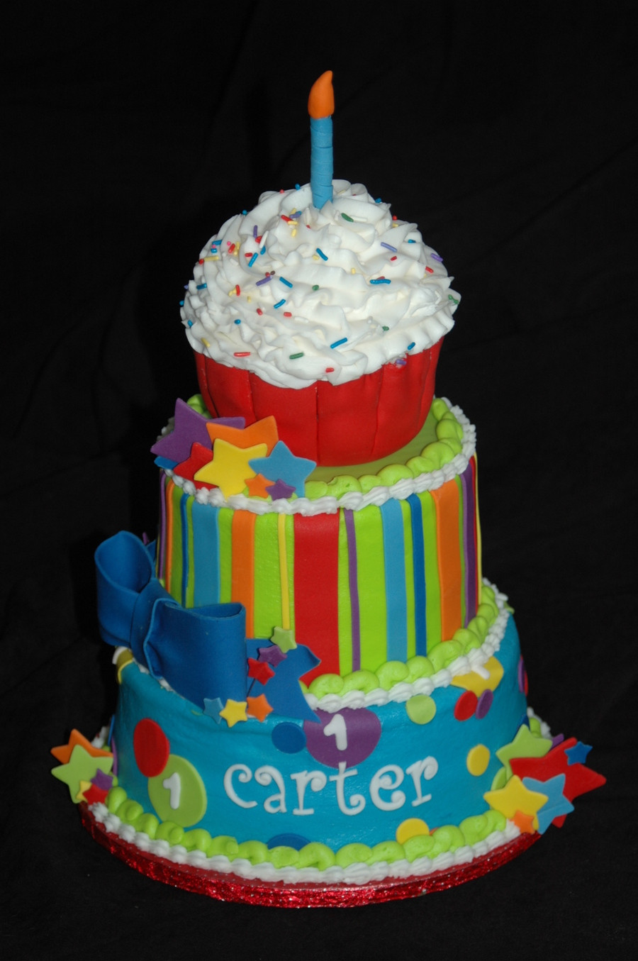 Best ideas about Boy First Birthday Cake
. Save or Pin Cupcake Boy First Birthday With Removable Smash Cake Now.