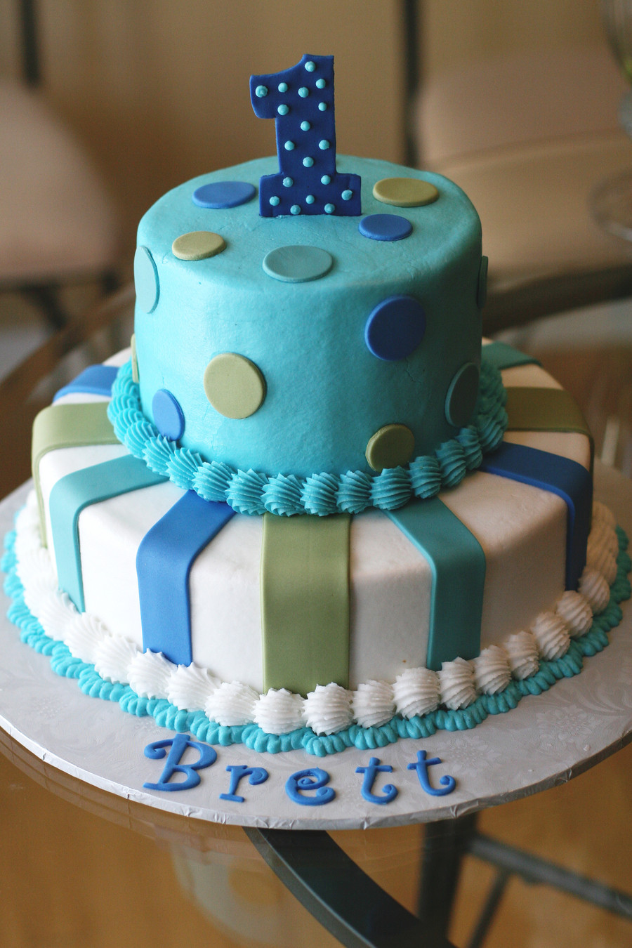 Best ideas about Boy First Birthday Cake
. Save or Pin Baby Boy s 1St Birthday CakeCentral Now.