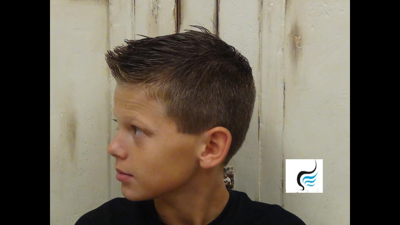 Best ideas about Boys Hair Cut
. Save or Pin Trendy Guys Side Faux Hawk For Short Hairstyles For Boys Now.