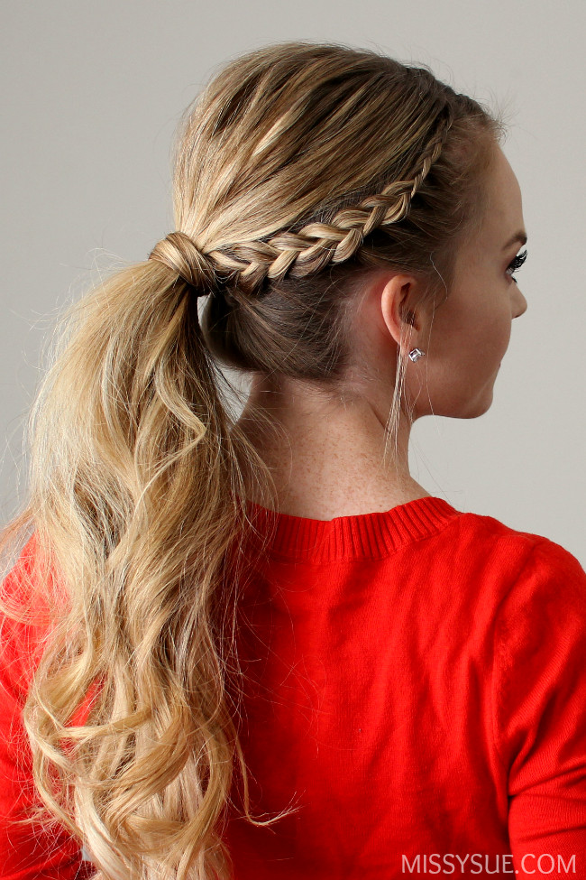 Best ideas about Braid Ponytail Hairstyles
. Save or Pin Dutch Lace Braid Ponytail Now.