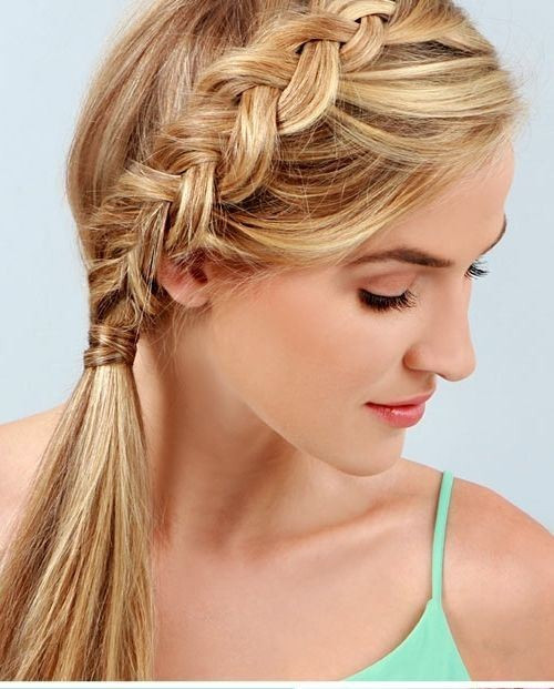 Best ideas about Braids And Ponytail Hairstyles
. Save or Pin 18 Cute Braided Ponytail Styles PoPular Haircuts Now.