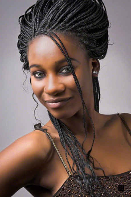 Best ideas about Braids Updo Hairstyles For Black Women
. Save or Pin Hairstyles with braids for black women Now.