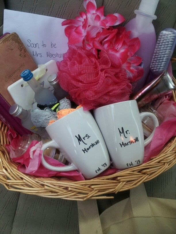 Best ideas about Bridesmaid Gift Basket Ideas
. Save or Pin Wedding Gift Baskets For Bride Now.