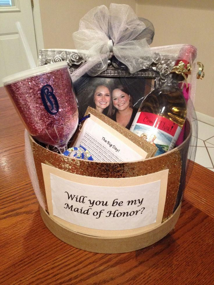 Best ideas about Bridesmaid Gift Basket Ideas
. Save or Pin Best 25 Asking maid of honour ideas ideas on Pinterest Now.