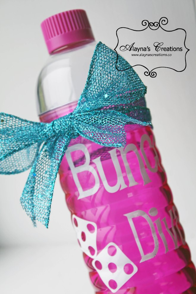 Best ideas about Bunco Gift Ideas
. Save or Pin Bunco Water Bottle White Elephant Gift DIY home decor Now.