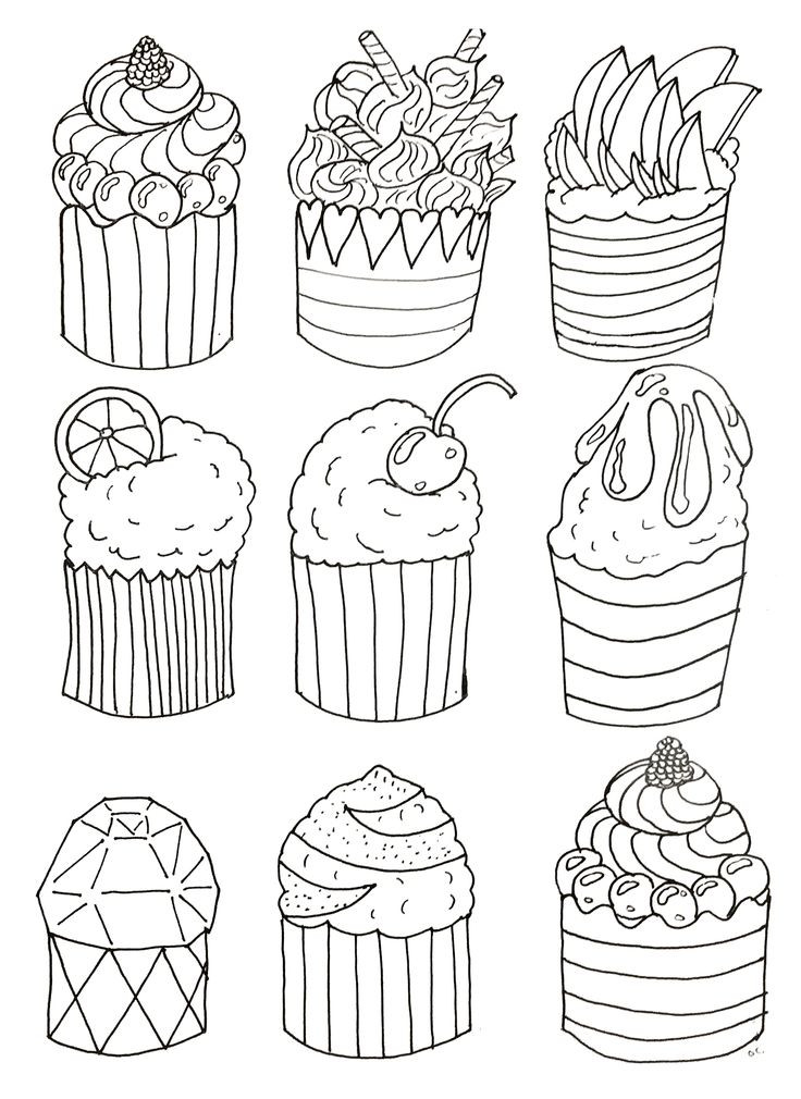 Best ideas about Cake Coloring Pages For Adults
. Save or Pin 24 best images about Cup cakes coloring pages on Pinterest Now.