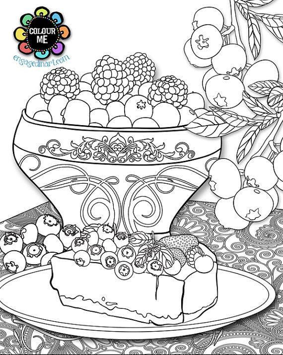 Best ideas about Cake Coloring Pages For Adults
. Save or Pin 66 best images about Cupcakes Cakes Coloring Pages for Now.