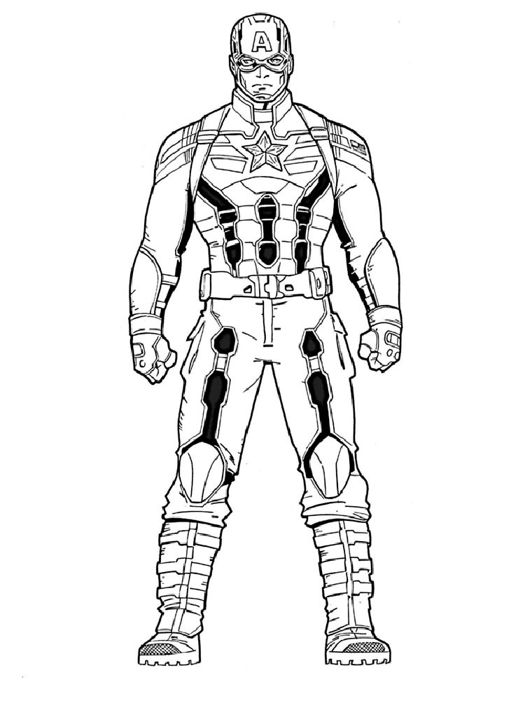 Best ideas about Captain America Coloring Sheets For Boys
. Save or Pin The Winter Sol r coloring pages Free Printable The Now.
