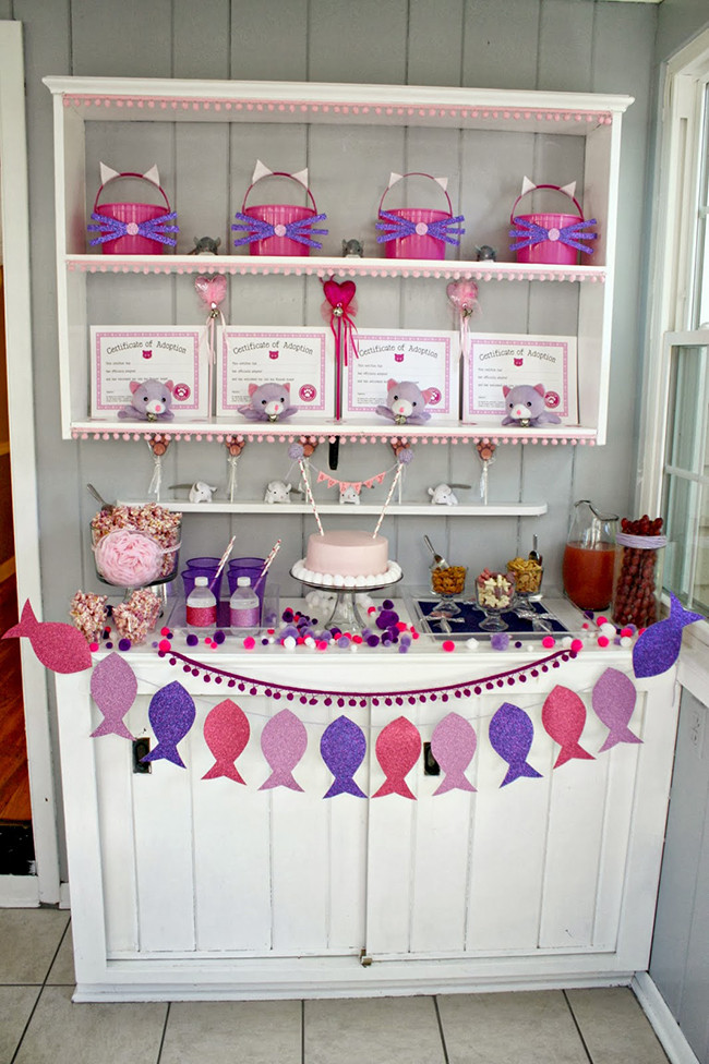 Best ideas about Cat Birthday Decorations
. Save or Pin Cat party Aubrey is 5 Now.