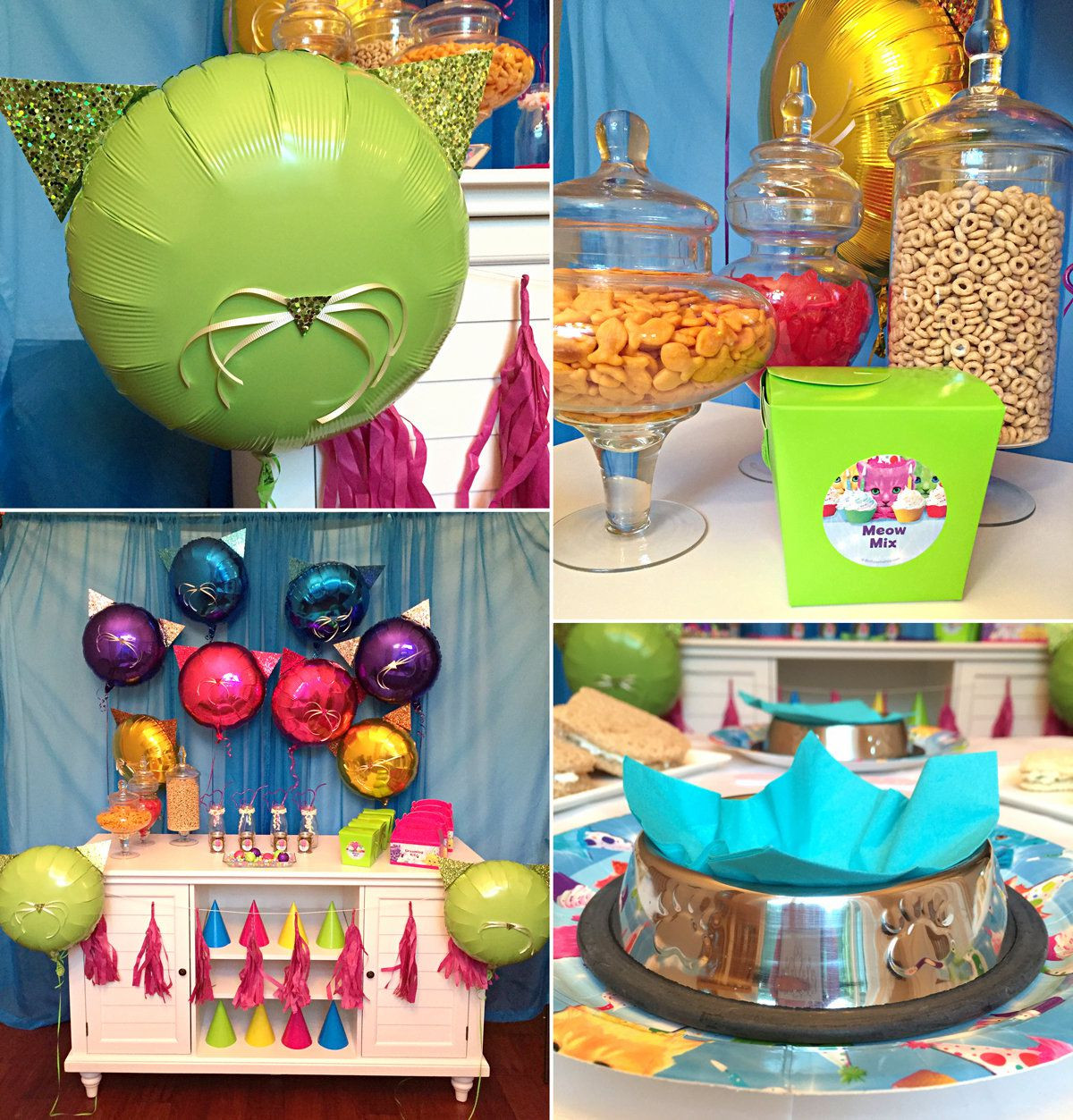 Best ideas about Cat Birthday Decorations
. Save or Pin Kitty Cat Party Ideas Now.